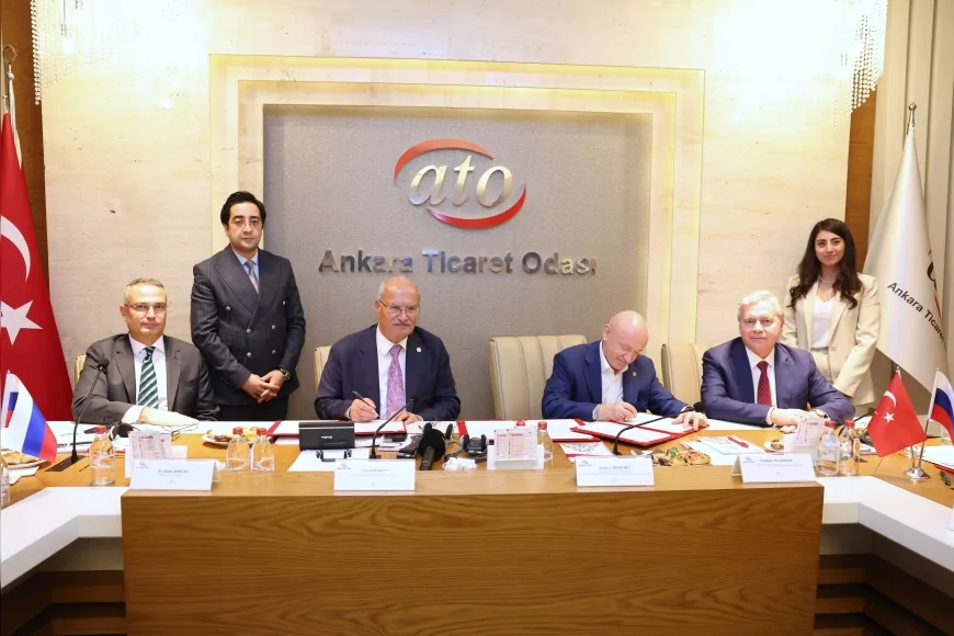 ATO Başkanı Gürsel Baran: "Türkiye ile Rusya arasındaki ticaret hacmini 100 milyar dolara çıkarmaya hazırız"
