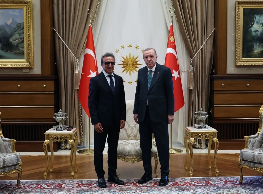 Cumhurbaşkanı Erdoğan, New York’ta ABD’li üst düzey şirket yöneticileriyle Türkevi’nde buluştu