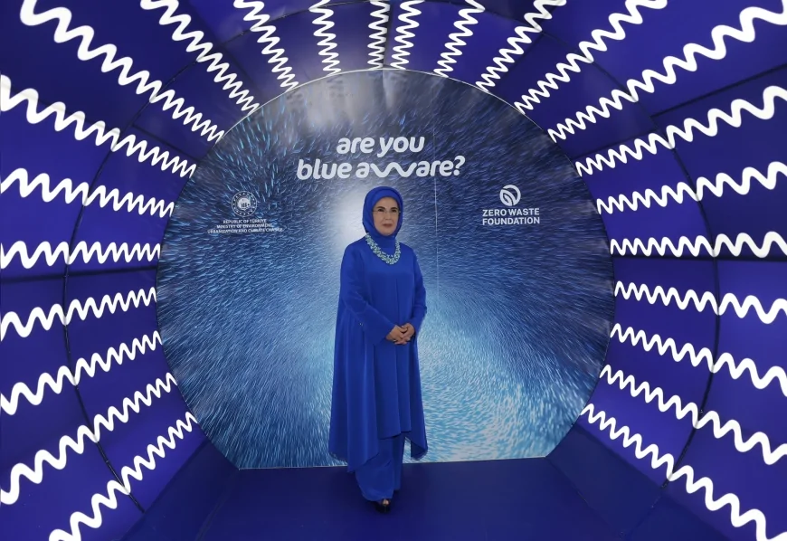 Emine Erdoğan: “Dünya genelinde her yıl 23 milyon ton plastik su kaynaklarını kirletiyor”