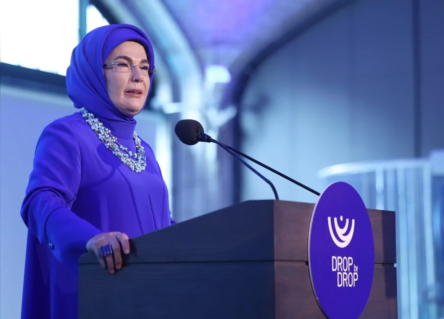 Emine Erdoğan: “Gazze’de bir bardak suyun bedeli insan hayatıyla ödeniyor”
