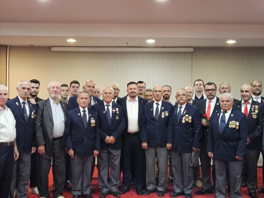 AK Parti İl Başkanı Mehmet Aydemir: "Gazilerimiz Milletimizin Yaşayan Kahramanlarıdır"