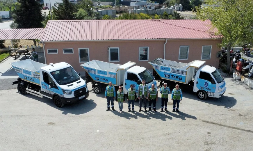 Kuşadası’nda Alo Çöp Taksi uygulamasıyla 6 ayda 2 bin 806 ton atık toplandı