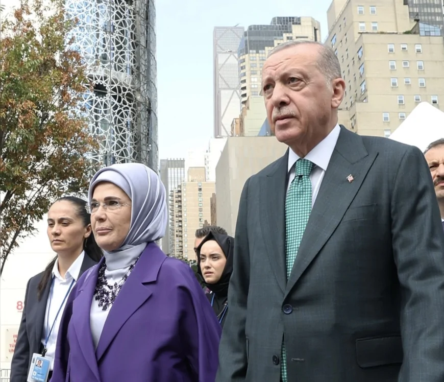 Emine Erdoğan New York’ta aile, çevre, sağlık ve Anadolu kültürü temalı programlarda lider eşleriyle buluştu