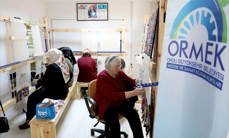 Ordu’da ORMEK kurslarına 114 binden fazla kişi katıldı, 65 bini sertifika aldı