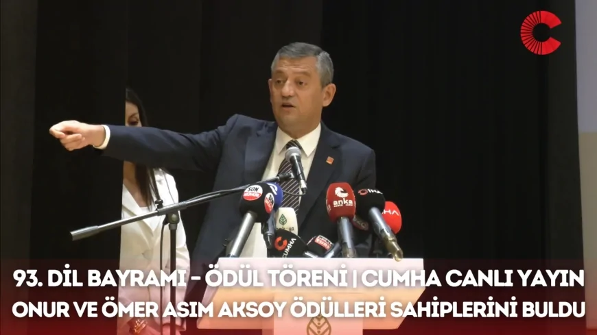 93. Dil Bayramı Ankara’da ödül töreniyle tamamlandı: Yaşar Kemal’e adanan programda emek ve eğitim dünyasından isimlere onur ödülleri verildi