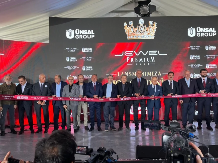 Ünsal Grup, “Lansmanın Kralı” temasıyla JEWEL PREMIUM İNCEK’i tanıttı: 1.166 konut, 10 blok, 2027 teslim, 2028’te yaşam hedefi