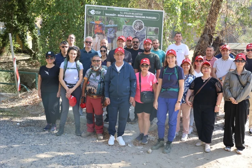 Efeler Belediye Başkanı Anıl Yetişkin: "Dünya Turizm Günü’nde trekking parkurunu ilçemize kazandırdık"