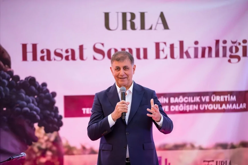 İzmir Büyükşehir Belediye Başkanı Cemil Tugay: "Urla Bağ Yolu dünyadaki herkes tarafından tanınmalı"