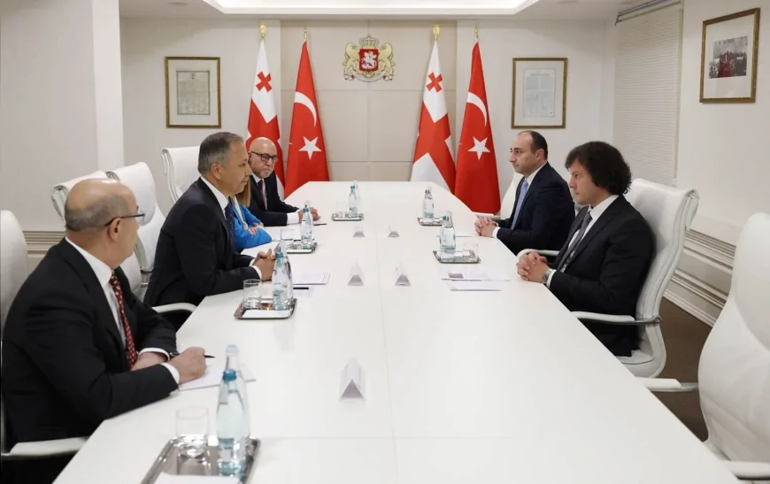 İçişleri Bakanı Ali Yerlikaya: "Organize suçla mücadelede Gürcistan ile iş birliğimizi güçlendirdik"