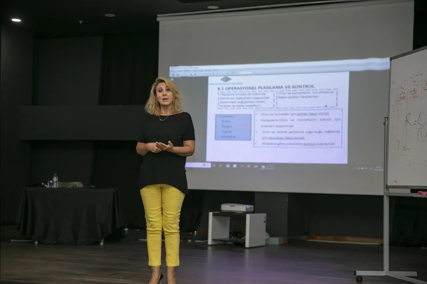 Mersin Büyükşehir Belediyesi personeline TSE onaylı yönetim sistemleri eğitimi veriliyor