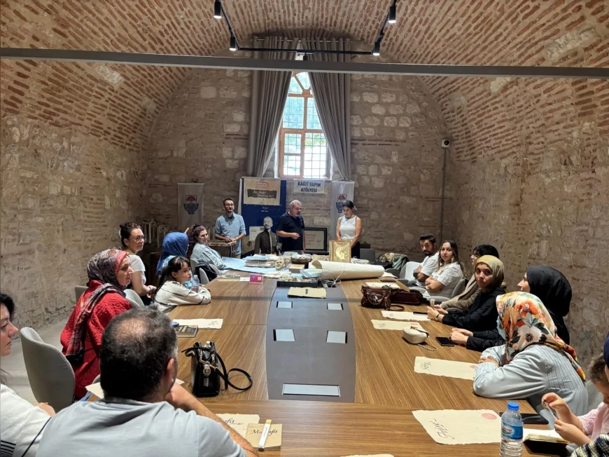 Yalova Kâğıt Müzesi, Kültüryolu Festivali’nde Rami Kütüphanesi’nde tanıtıldı