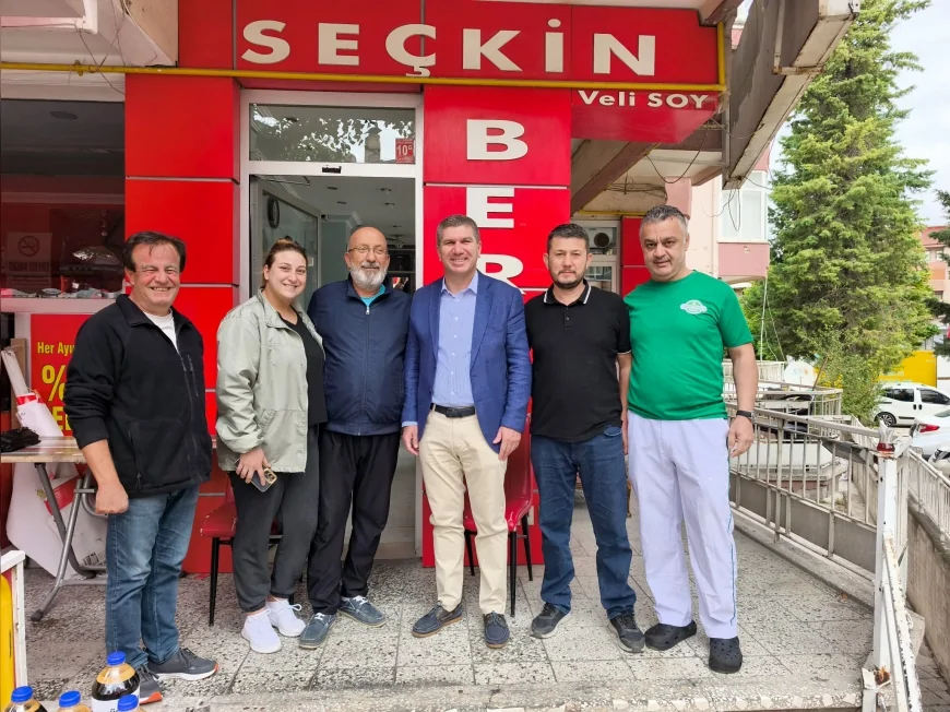 Burdur Belediye Başkanı Ali Orkun Ercengiz: "Güne Kışla Caddesi esnafımızı ziyaret ederek başladık"