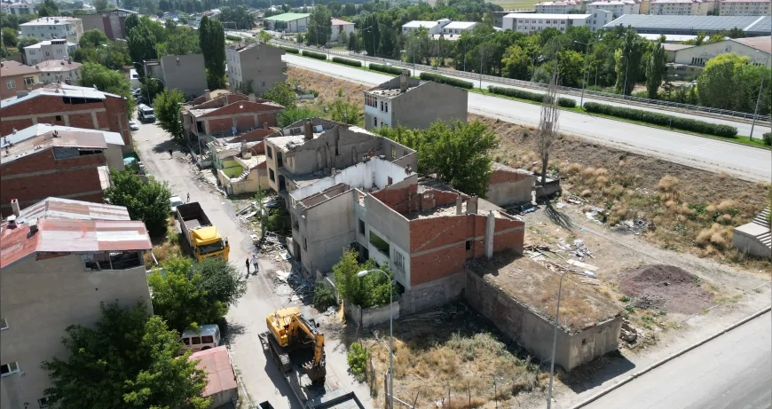 Erzurum Ilıca’da 10 bin metrekarelik alanda kentsel dönüşüm çalışmaları başladı