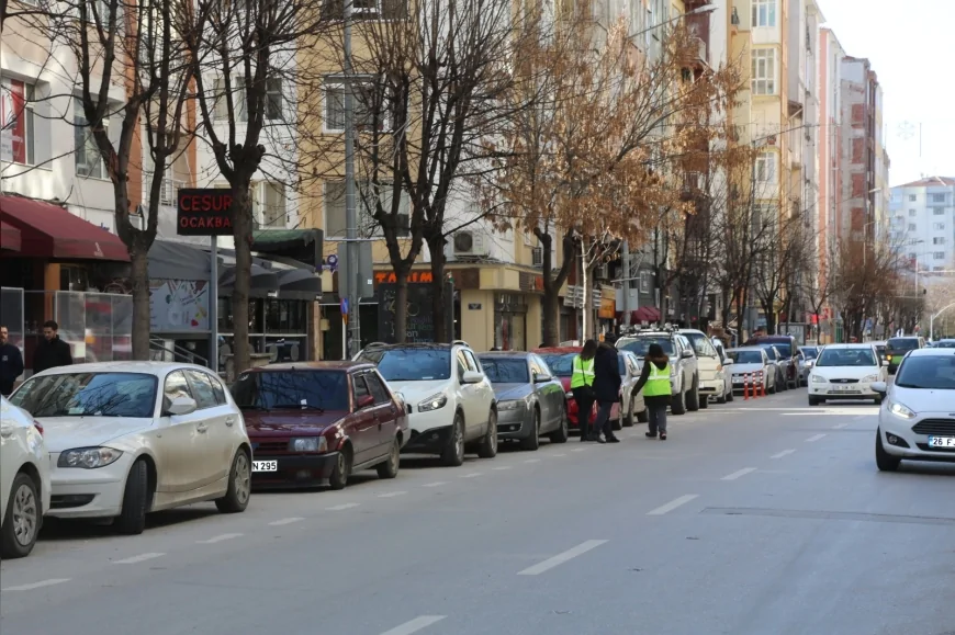 Eskişehir’de cadde kenarlarında parkometre uygulaması sona erdirildi