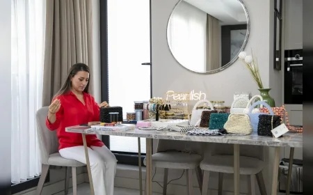 Mersinli girişimci Ebru Songül: "El emeğimi markaya dönüştürdüm, stantlarla daha çok kişiye ulaşıyorum"