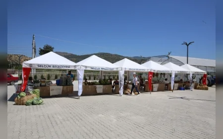 Efes Tarlası Yaşam Köyü’nde her pazar doğal ürünler ve kadın emeğiyle Üretici Pazarı kurulacak