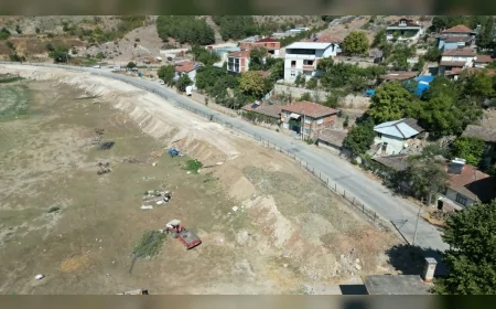 İnegöl’de Hamzabey Kıyı Rekreasyon Projesi başladı: Kuş gözlem alanları ve tarihi dokuyla yeni cazibe merkezi