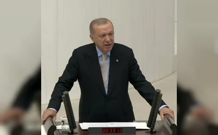 TBMM 28. Dönem 4. Yasama Yılı açılışında Erdoğan’dan Filistin, ekonomi ve “Terörsüz Türkiye” vurgusu: “Hepimiz biriz, beraberiz”