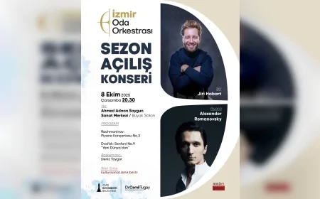 İzmir Oda Orkestrası 2025-2026 sezonunu Rachmaninov ve Dvořák eserleriyle açıyor