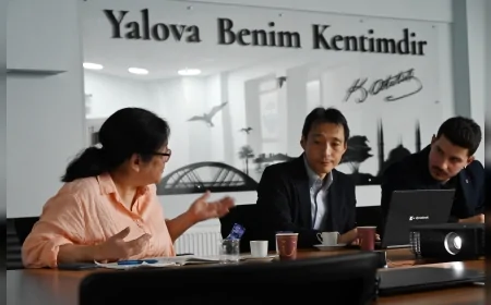 Yalova Belediyesi deprem risklerine karşı Japonya ile iş birliği başlattı