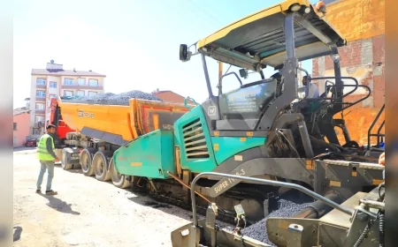 Elazığ Kültür Mahallesi’nde 20 bin metrekarelik yol ağı yenileniyor