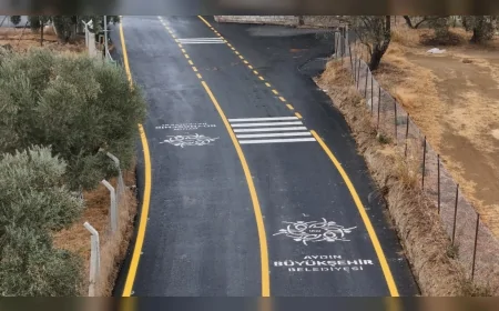 Aydın’da yol yenileme hız kazandı: 17 ilçede eş zamanlı çalışmalar tamamlanıyor