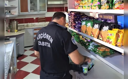 Keçiören’de okul kantinlerinde hijyen ve gıda güvenliği için sıkı denetimler başlatıldı