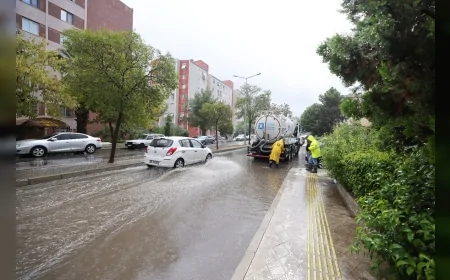 İzmir’de sağanak alarmı: İZSU 390 personel ile taşkın riskine karşı sahada