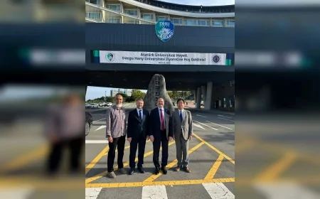 Atatürk Üniversitesi Rektörü Prof. Dr. Ahmet Hacımüftüoğlu: "Güney Kore’deki temaslar akademik iş birliğine yeni ufuklar açacak"