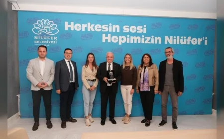 Nilüfer Belediyesi’nin engelli istihdamı projesine “Altın Dokunuş Ödülü” verildi