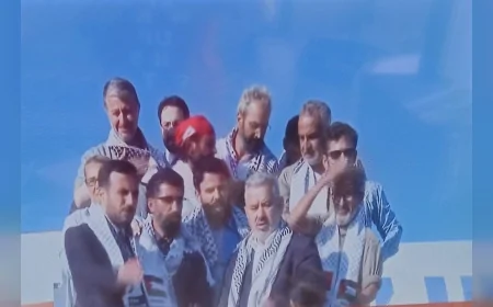 İsrail’in alıkoyduğu Küresel Sumud Filosu aktivistleri Türkiye’ye getirildi
