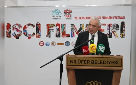 Nilüfer’de 20. Uluslararası İşçi Filmleri Festivali başladı, 51 yapım sinemaseverlerle buluşacak