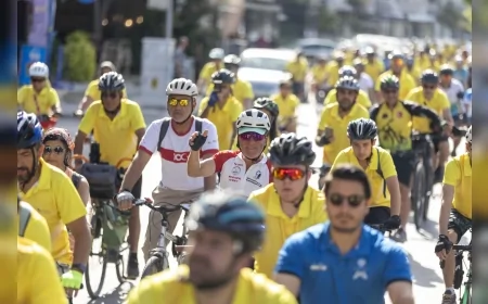 4. Kleopatra Bisiklet Festivali Tarsus’un Tarihi Sokaklarında Renkli Görüntülerle Başladı