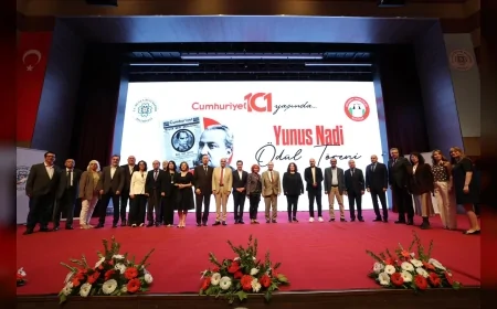 80. Yunus Nadi Ödülleri Muğla’da Sahiplerini Buldu: Cumhuriyet ve Basın Özgürlüğü Vurgusu