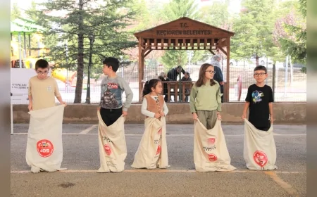 Keçiören’de Geleneksel Sokak Oyunları Festivali Renkli Görüntülere Sahne Oldu