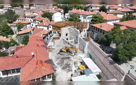 Ankara Kalesi’nde tarihi dönüşüm: Üç tescilli yapı “Gastronomi Merkezi” olarak yeniden hayat buluyor