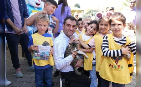 Giresun’da Minikler 4 Ekim Hayvanları Koruma Günü’nde Can Dostlarla Buluştu