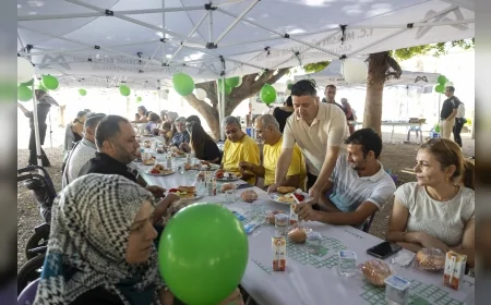 Mersin Büyükşehir’den Serebral Palsi farkındalığına yeşil dokunuş: Aileler ve çocuklar sahilde buluştu