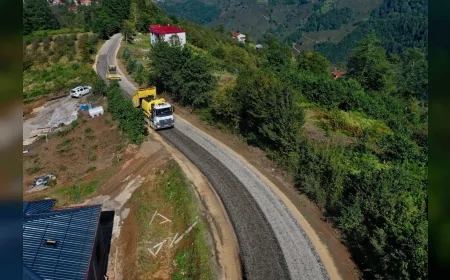 Gürgentepe’de Hasancık-Tuzla Yolu Asfaltla Yenilendi: Vatandaşların Yıllardır Beklediği Çalışma Tamamlandı