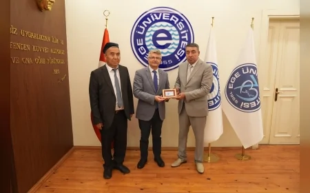 Ege Üniversitesi ile Namangan Devlet Üniversitesi arasındaki akademik ve kültürel iş birliği yeni projeyle güçleniyor