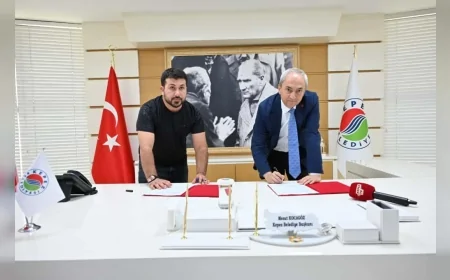 Kepez Belediyesi ile hayırsever iş insanı Emrah İlbasan’dan Altınova Orta Mahallesi’ne yeni kreş projesi