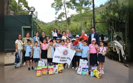 Marmarisli Öğrencilerden Dünya Hayvanları Koruma Günü’nde Anlamlı Ziyaret