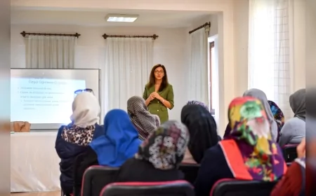 Altındağ’da kadınlara disleksi farkındalığı: “10 çocuktan 1’inde öğrenme güçlüğü görülebilir”