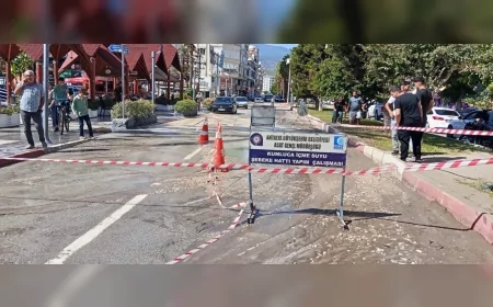 Kumluca Meydan Mahallesi’nde içme suyu hattı tamamen yenilenecek, arızalar kalıcı olarak çözülecek