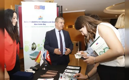 Mersin Büyükşehir Belediyesi’nin ‘İklim Değişikliğine Adaptasyon İçin Harekete Geç’ Projesi, Ankara’daki Hibe Programında Başarılı Uygulamalar Arasında Yer Aldı