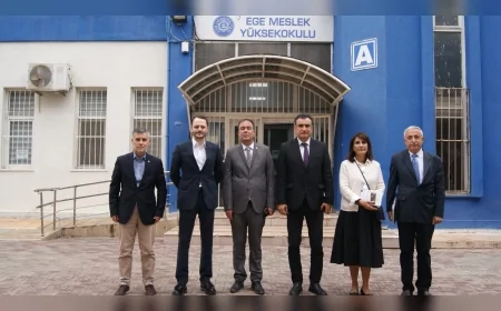 Ege Meslek Yüksekokulunda sanayi iş birliği güçleniyor: “Mesleki eğitim geleceğin ihtiyaçlarına uyarlanacak”