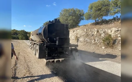 Seyitgazi’de ulaşım rahatlıyor: Çatören–Numanoluk bağlantı yolu yenilendi