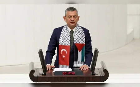 Özgür Özel, TBMM’de Filistin için ortak adım çağrısı yaptı: “Tatil değil çalışma, ticaretin tam kesilmesi, hava yardımı ve liderlerin Gazze ziyareti”