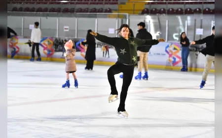 İzmir’in buz pisti 13 Ekim’de kapılarını açıyor: Ücretsiz seanslar ve kurslar başlıyor