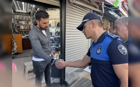 Kayseri’de Büyükşehir Zabıtası Esnafın Yanında: Denetimler ve Ziyaretlerle Tam Not Alıyor